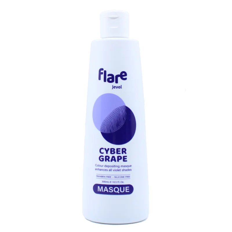 best products for treating dry, cracked scalp skin -Jeval Flare Cyber Grape Masque 300ml