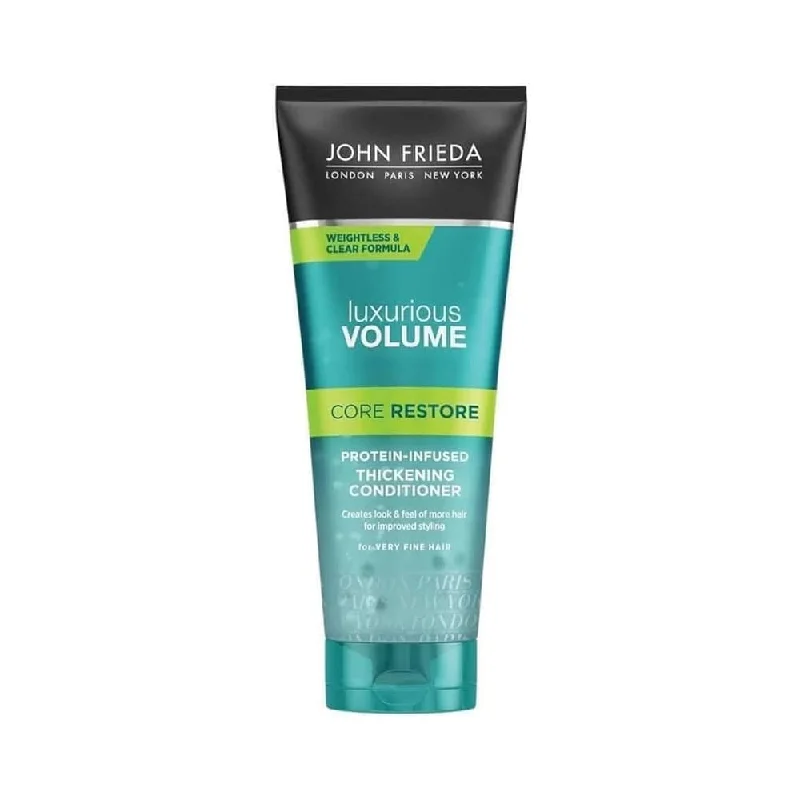 best hair masks for strengthening weak hair -John Frieda Luxurious Volume Conditioner Core Restore 250ml