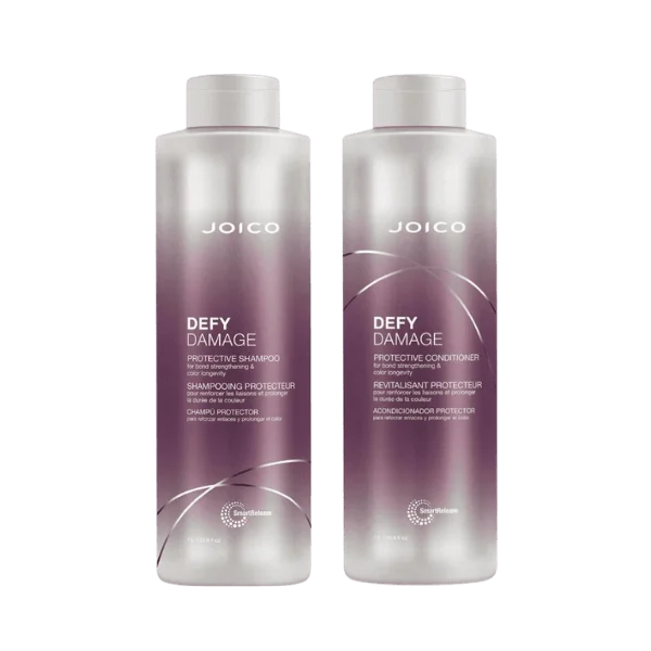 Joico Defy Damage Protective Shampoo and Conditioner 1000ml Bundle