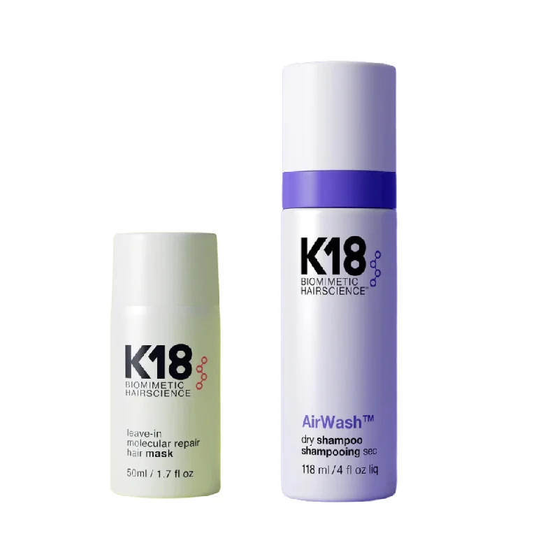 K18 Molecular Repair Hair Mask & Dry Shampoo Duo