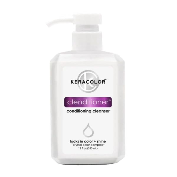 tips for keeping curly hair hydrated all day -Keracolor Clenditioner Conditioning Cleanser 355ml