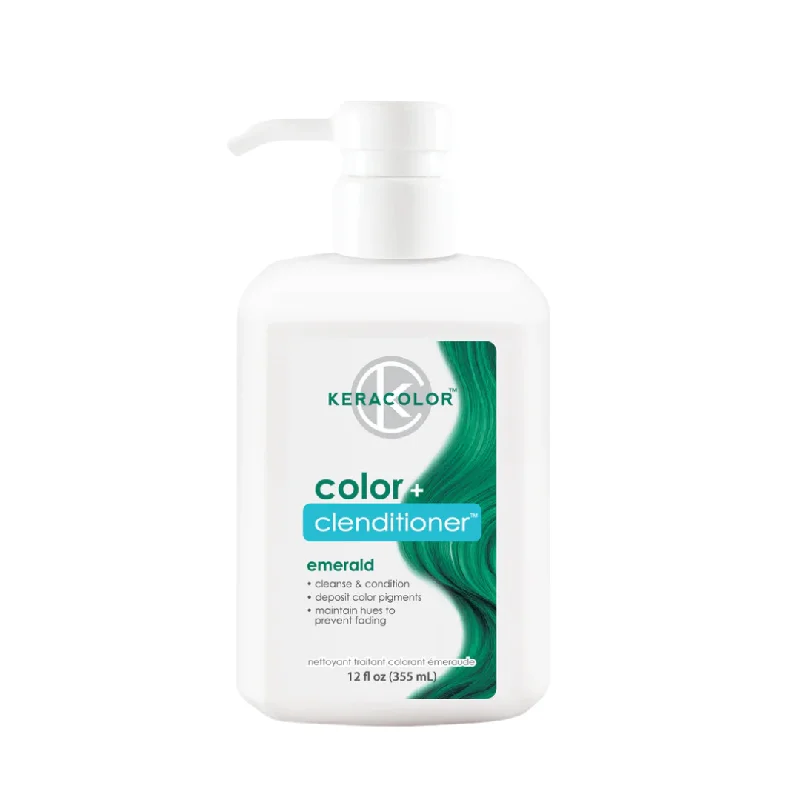 how to reduce scalp inflammation with natural oils -Keracolor Color Clenditioner Colour Emerald 355ml