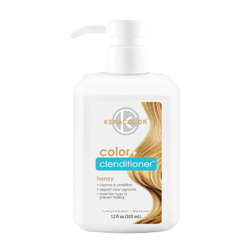 best hair care routine for reducing frizz daily -Keracolor Color Clenditioner Colour Honey 355ml