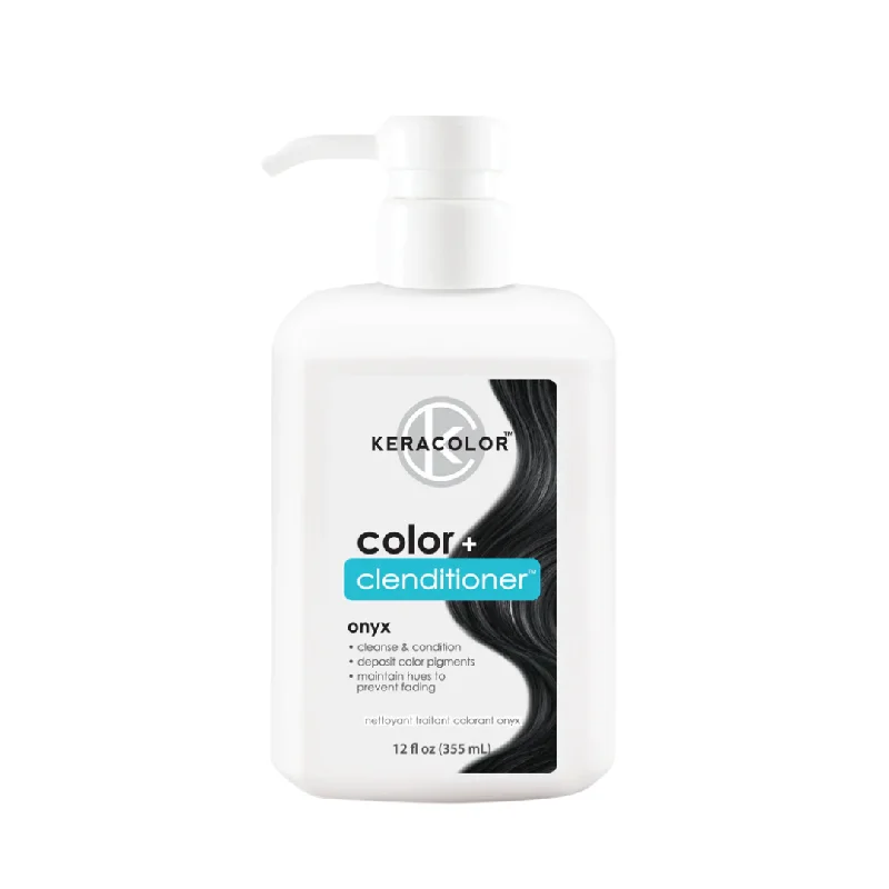 how to boost hair growth with vitamins and supplements -Keracolor Color Clenditioner Colour Onyx 355ml