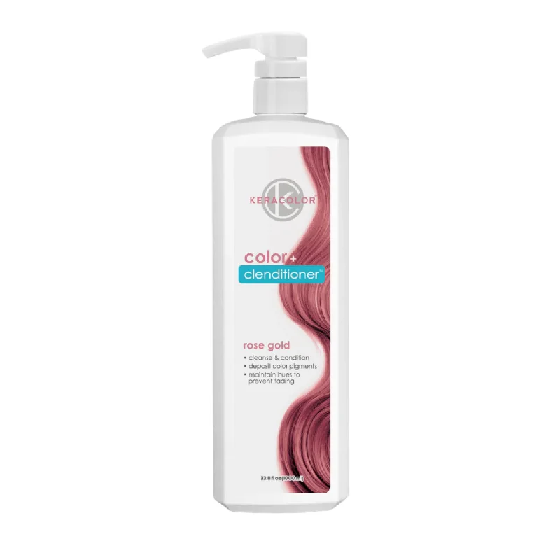 best oils for restoring moisture to dry ends -Keracolor Color Clenditioner Colour Rose Gold 1 Litre