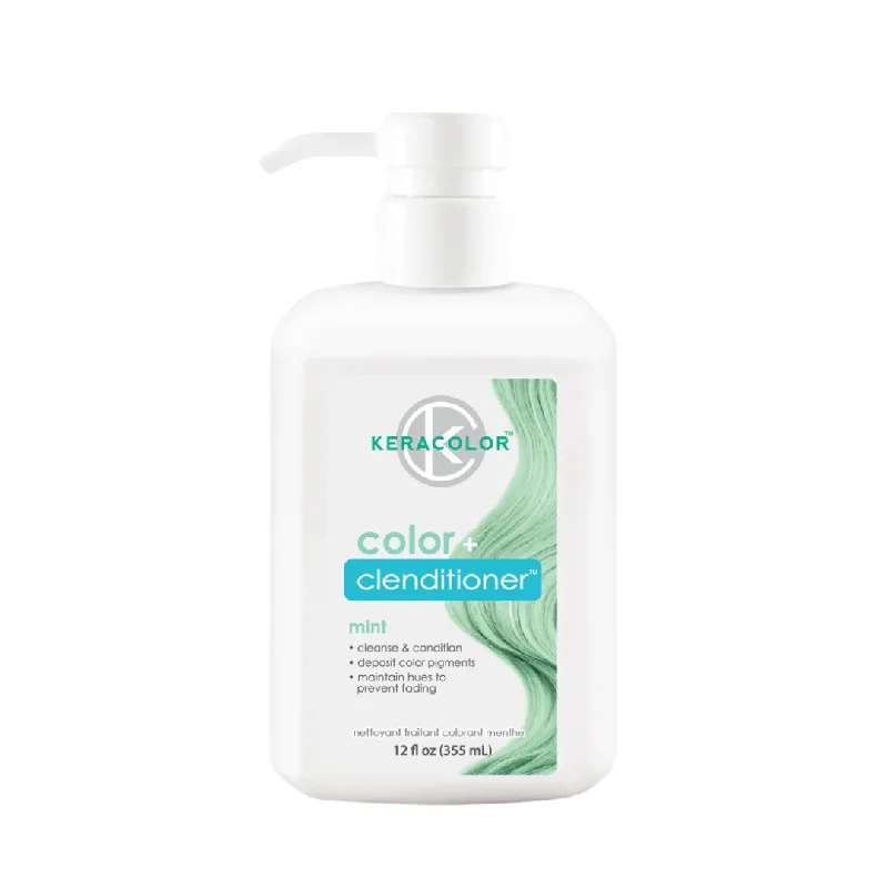 best treatments for dry, flaky scalp in winter -Keracolor Color Clenditioner Colour Mint 355ml