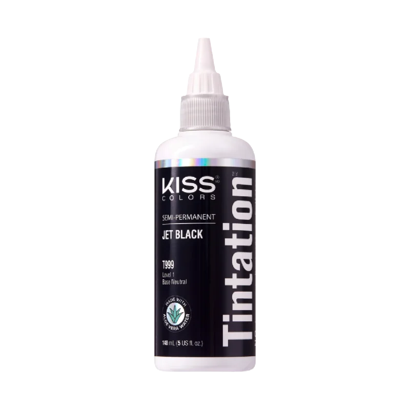 KISS Colors & Care Tintation Semi-Permanent Color - Jet Black