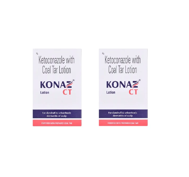 how to treat itchy scalp with essential oils -Konaz Ct Lotion 60ml Pack of 2