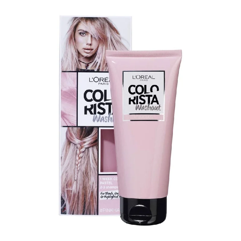 how to fix hair thinning due to nutritional deficiencies -L'Oreal Paris Colorista Washout #Pinkhair 80ml