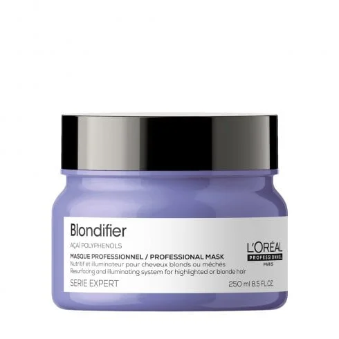 best products for making hair soft and shiny -L'Oreal SE21 Blondifier Masque 250ml