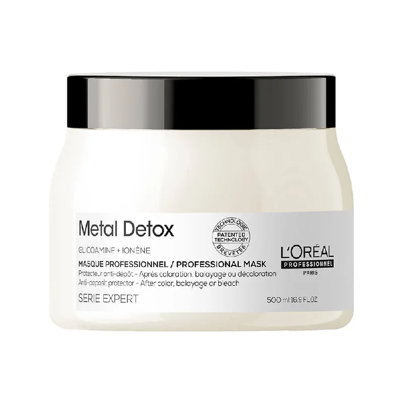 effective hair care for managing scalp sensitivity -L'Oreal SE21 Metal Detox Masque Treatment 500ml