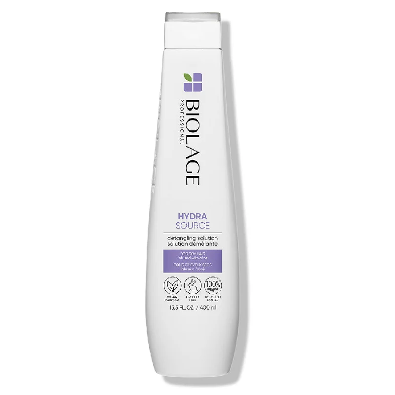 how to protect hair from UV rays naturally -Matrix Biolage Hydrasource Detangling Solution 400ml