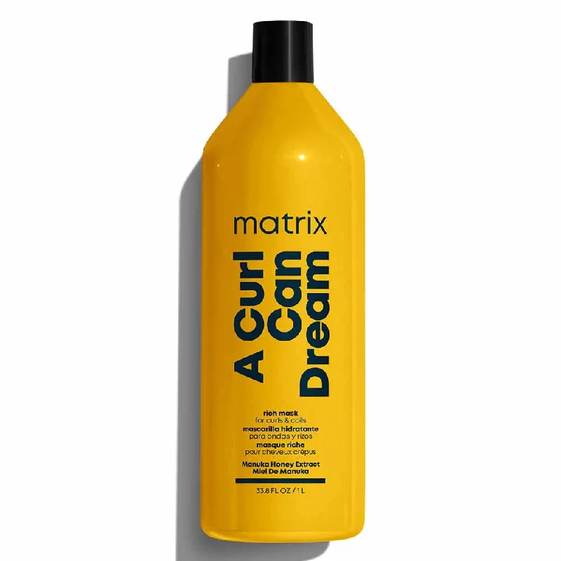 how to treat hair thinning from poor diet -Matrix Total Results A Curl Can Dream Rich Mask 1L