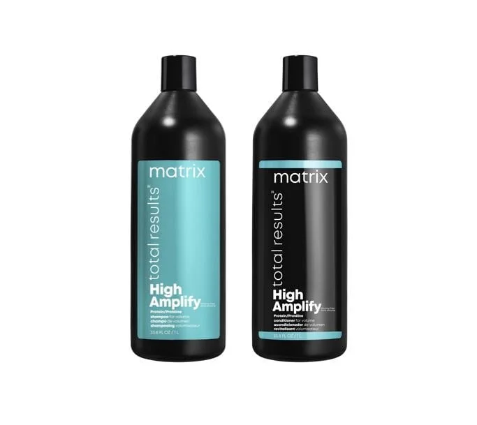 Matrix Total Results High Amplify 1 Litre Shampoo and Conditioner Bundle