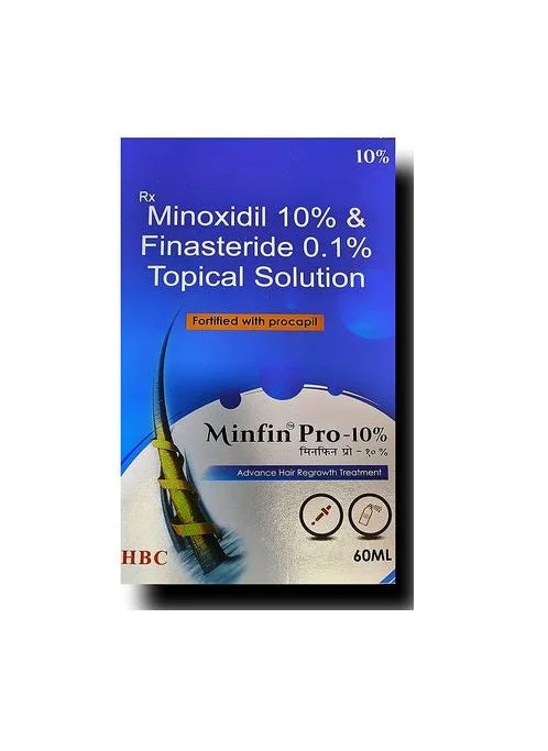 tips for avoiding hair thinning from stress -Minfin Pro 10% Topical Solution, 60ml