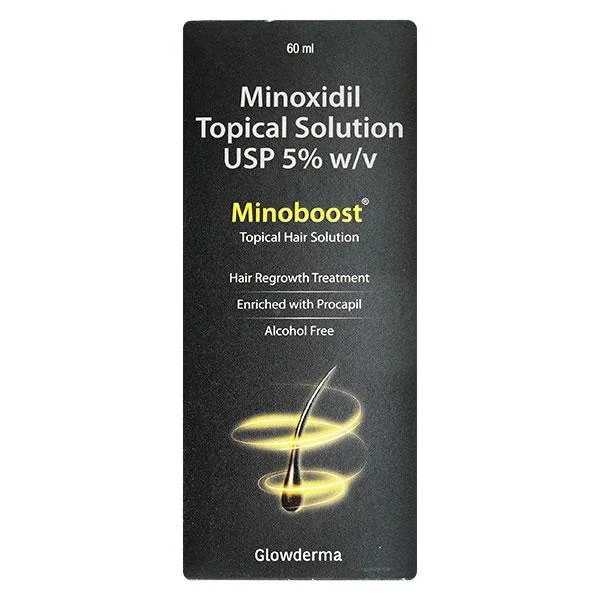 best leave-in conditioner for fine, dry hair -Minoboost 5% Topical Hair Solution, 60ml