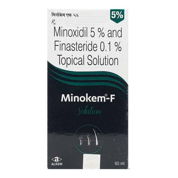 how to make hair shinier naturally without silicones -Minokem F 5% Solution 60ml