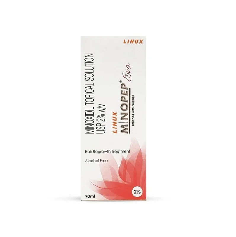 best treatments for dry, flaky scalp in winter -Minopep Eva 2% Topical Solution, 90ml