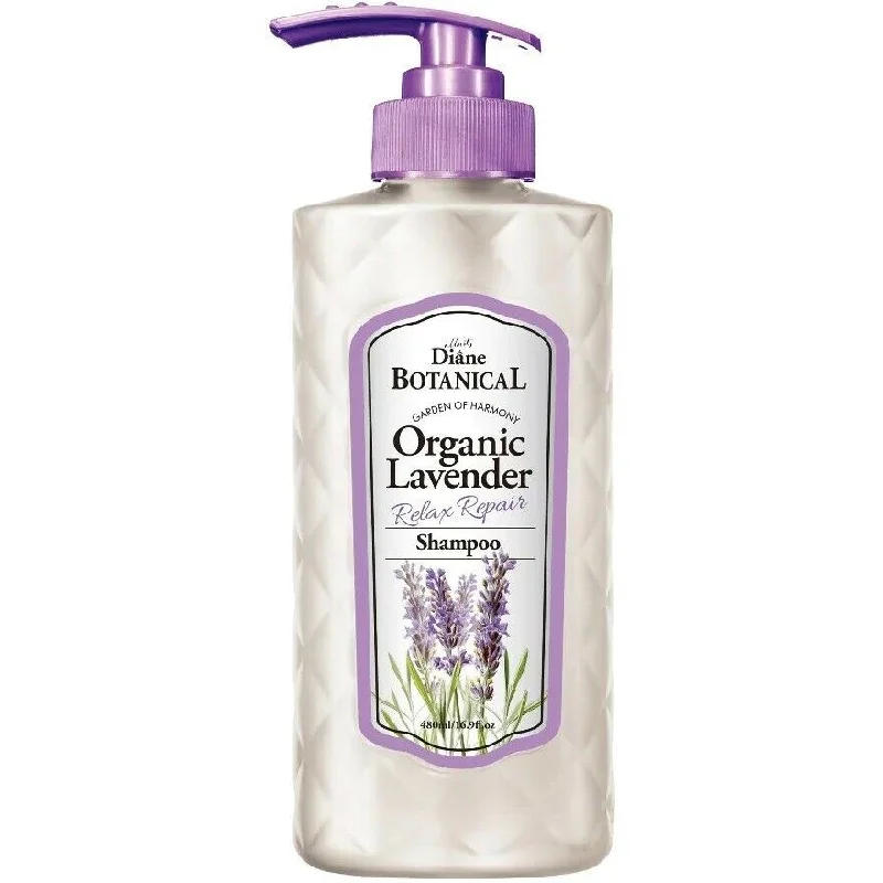 Moist Botanical Shampoo Organic Lavender Relax Repair 480ml