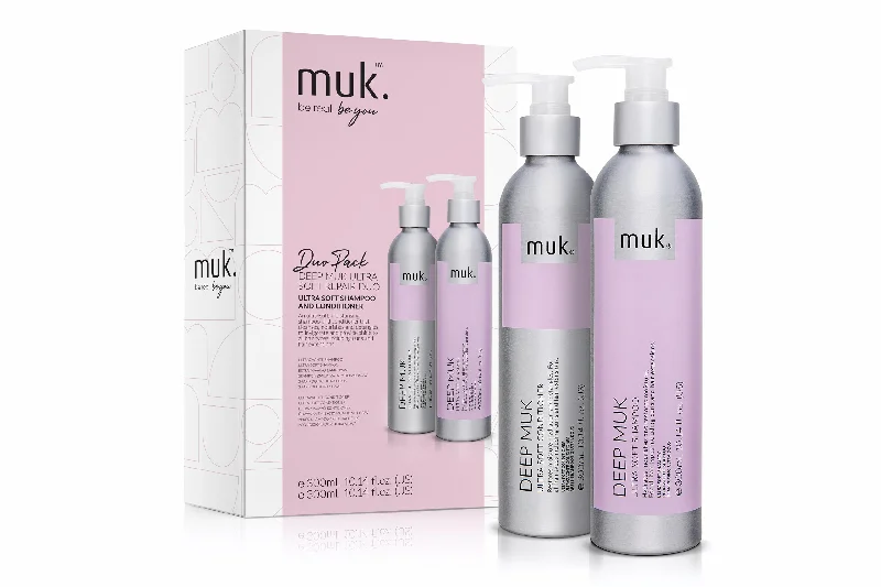 Muk Deep muk Ultra Soft Shampoo and Conditioner 300ml Duo Pack