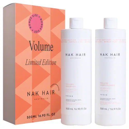 Nak Volume Shampoo and Conditioner 500ml Duo