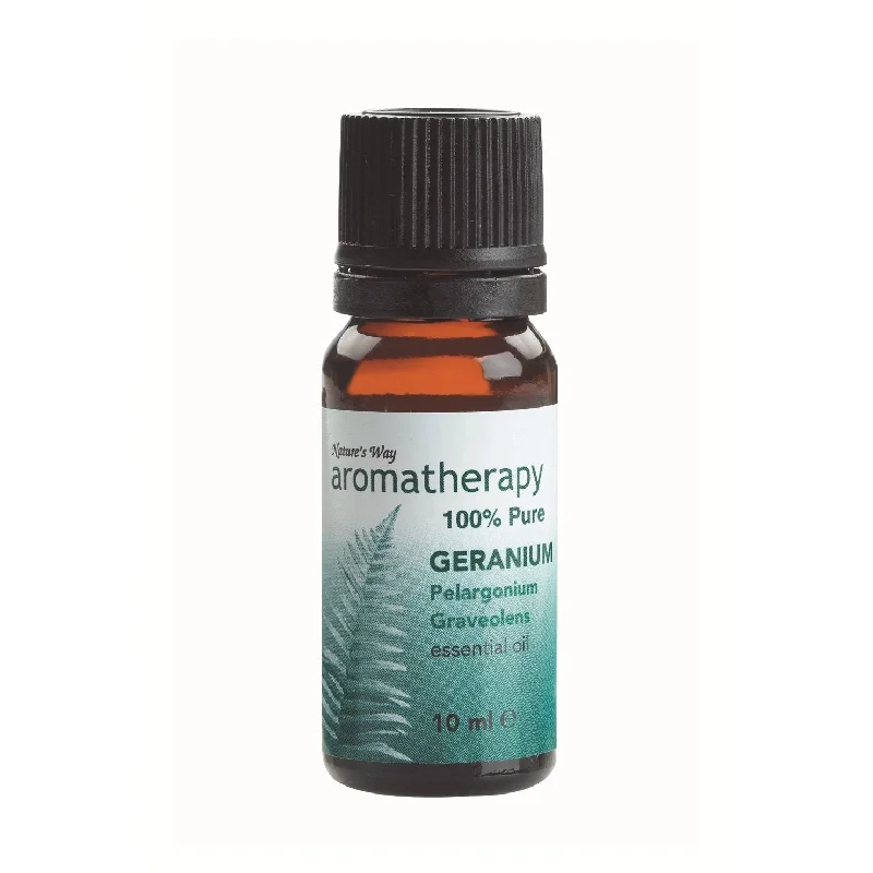 Natures Way Geranium - 10ml Aromatherapy Oil