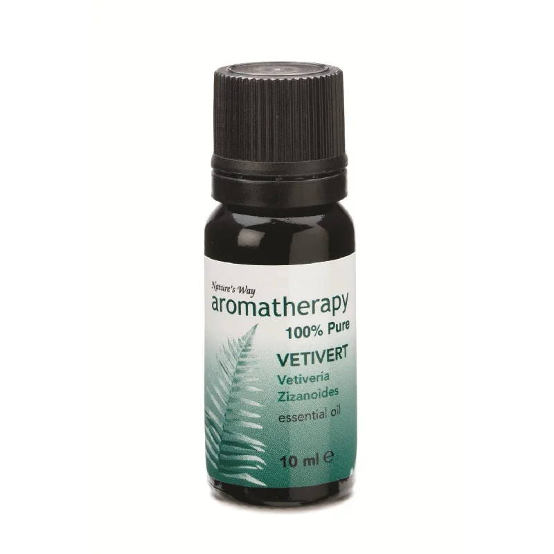 Natures Way Vetivert - 10ml Aromatherapy Oil