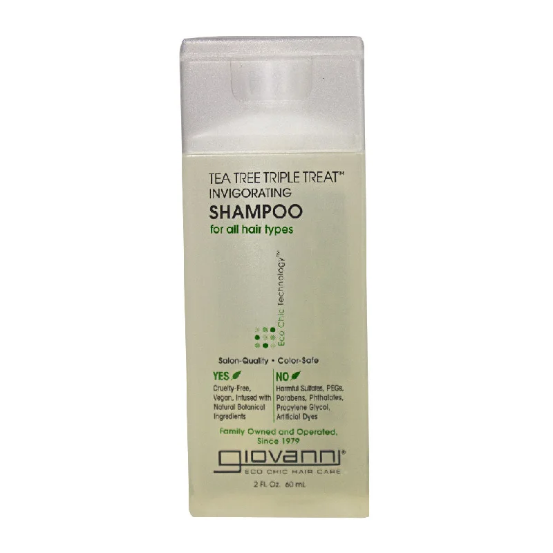 Giovanni Tea Tree Triple Treat Shampoo - 2 oz.