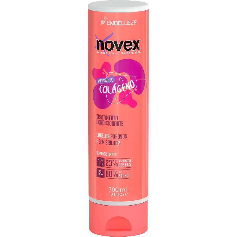 how to keep hair healthy in dry, cold climates -Novex Conditioner Infusion Of Collagen 300ml