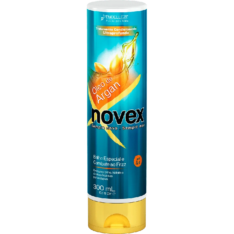 best leave-in conditioner for fine, dry hair -Novex Conditioner Argan Oil 300ml