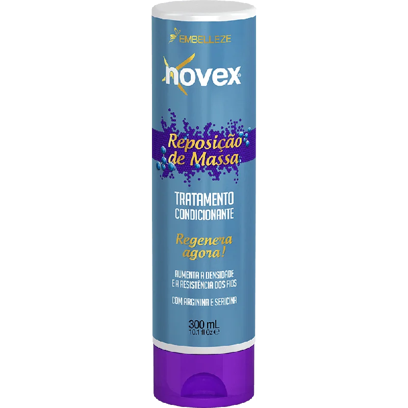 best products for managing fine, frizzy hair -Novex Conditioner Mass Replenishment 300ml