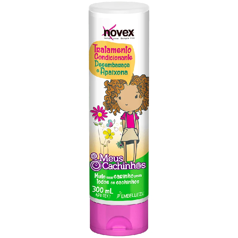 how to treat dry scalp with coconut oil treatments -Novex Conditioner My Little Ones 300ml