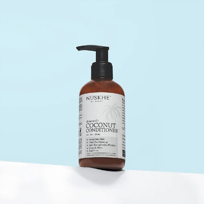 best treatments for dry scalp and hair growth -Ayurvedic Coconut Conditioner