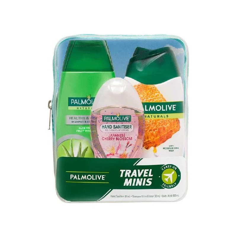 tips for growing thicker hair without chemicals -Palmolive Travel Minis 3pk