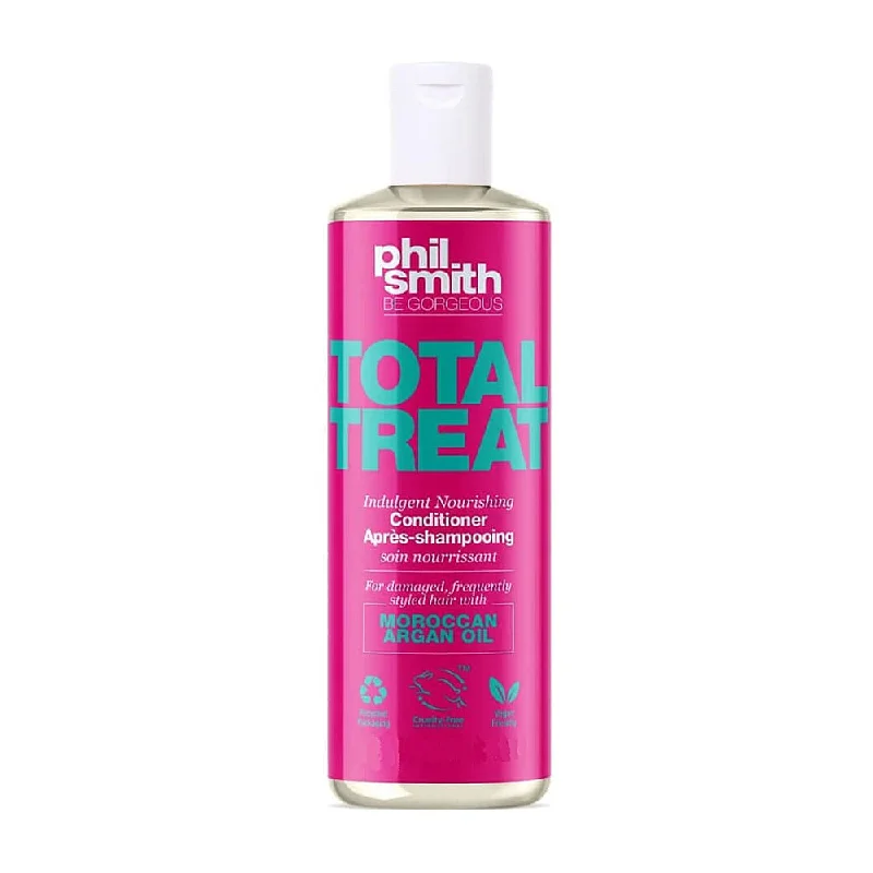 how to make hair shinier naturally without silicones -Phil Smith Total Treat Conditioner Indulgent Nourishing 300ml