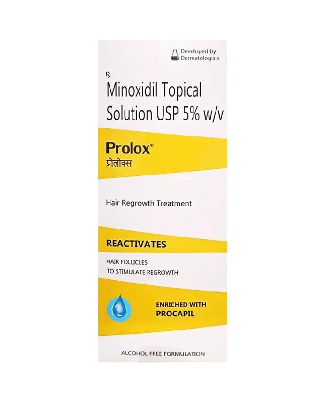 nourishing masks for restoring damaged hair -Prolox Hair Regrowth Solution 60ml