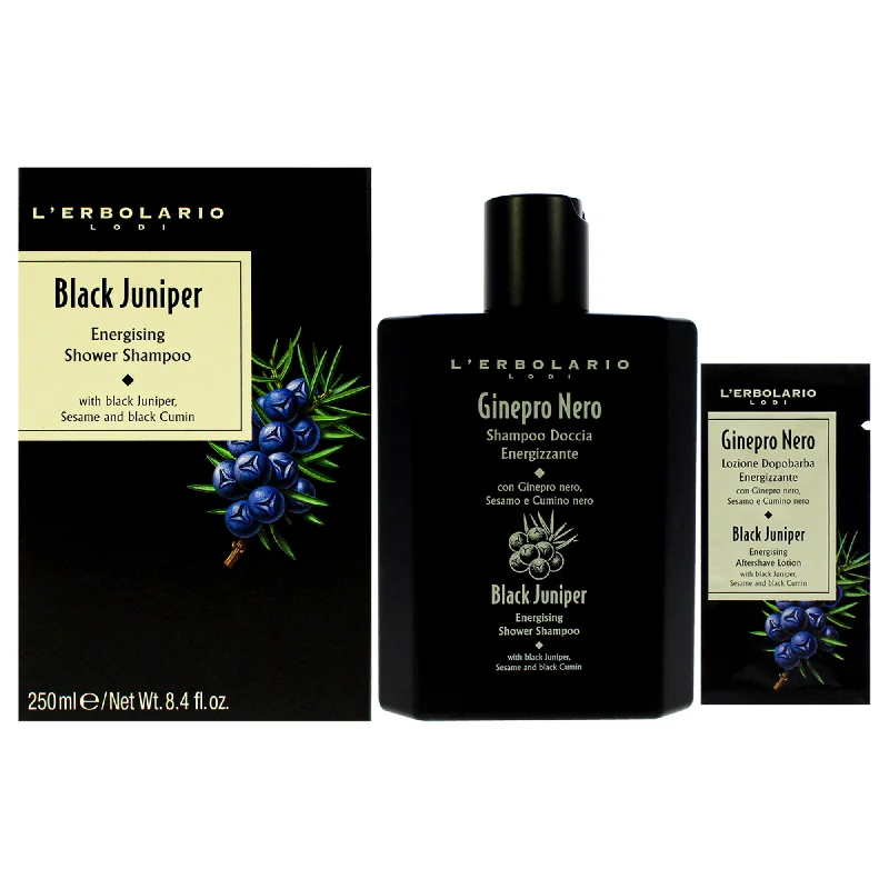 LErbolario Energising Shower Shampoo - Black Juniper by LErbolario for Unisex - 8.4 oz Shampoo