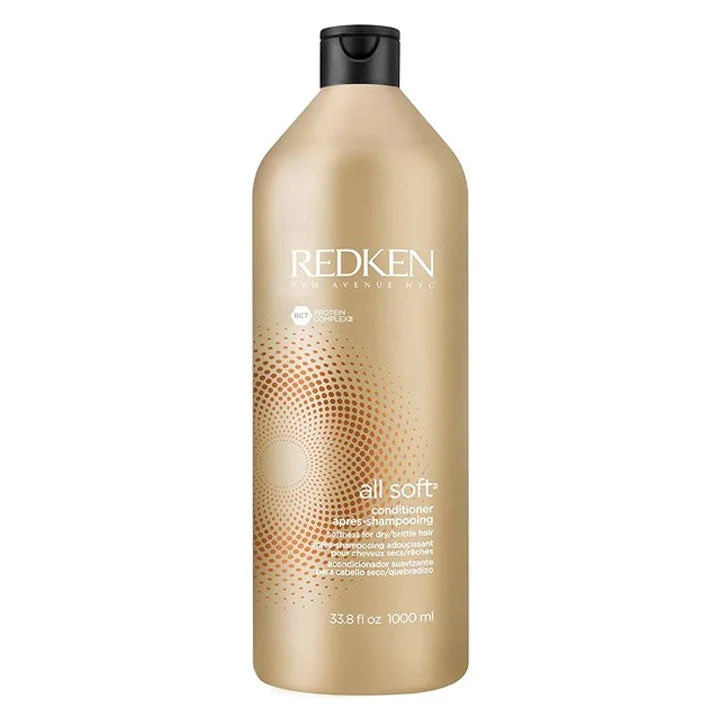 how to fix damaged hair from bleaching without cutting -Redken All Soft Conditioner (1L)