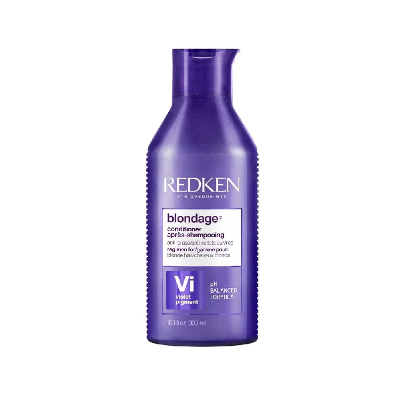 best products for making hair soft and shiny -Redken Anti Brass Conditioner Blondage 500ml