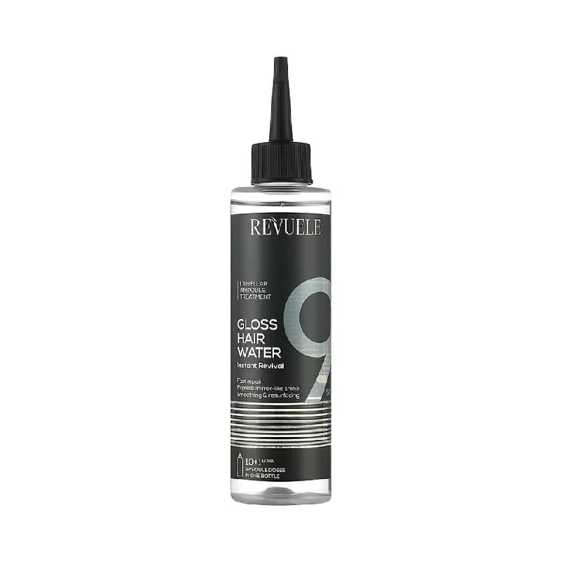 nourishing oils for dry hair ends and frizz control -Revuele Gloss Hair Water Instant Revival 220ml