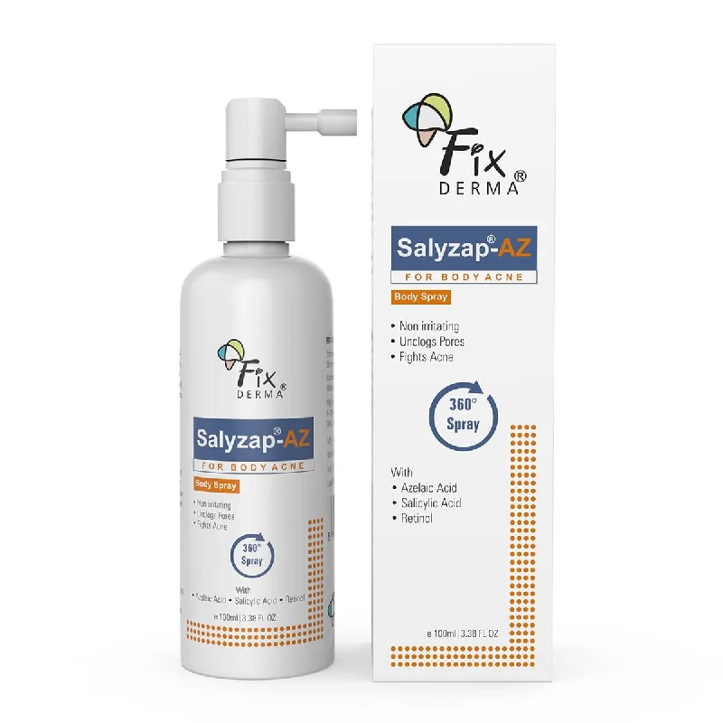 Salyzap-AZ Body Acne Treatment spray For Acne, 100ml