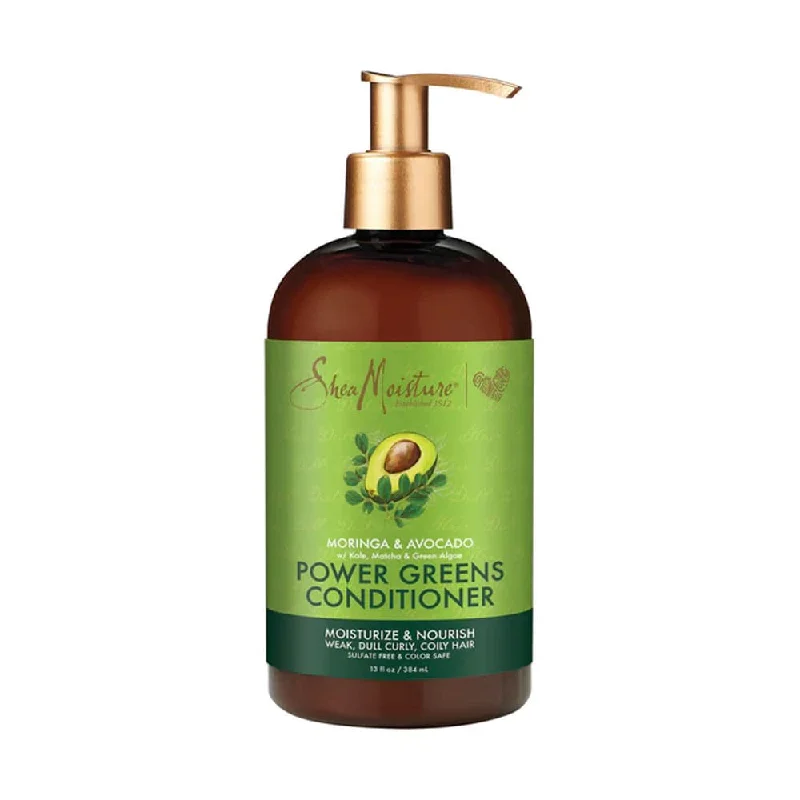 best hair care products for reducing scalp oil production -Shea Moisture Moringa & Avocado Power Greens Conditioner 384ml