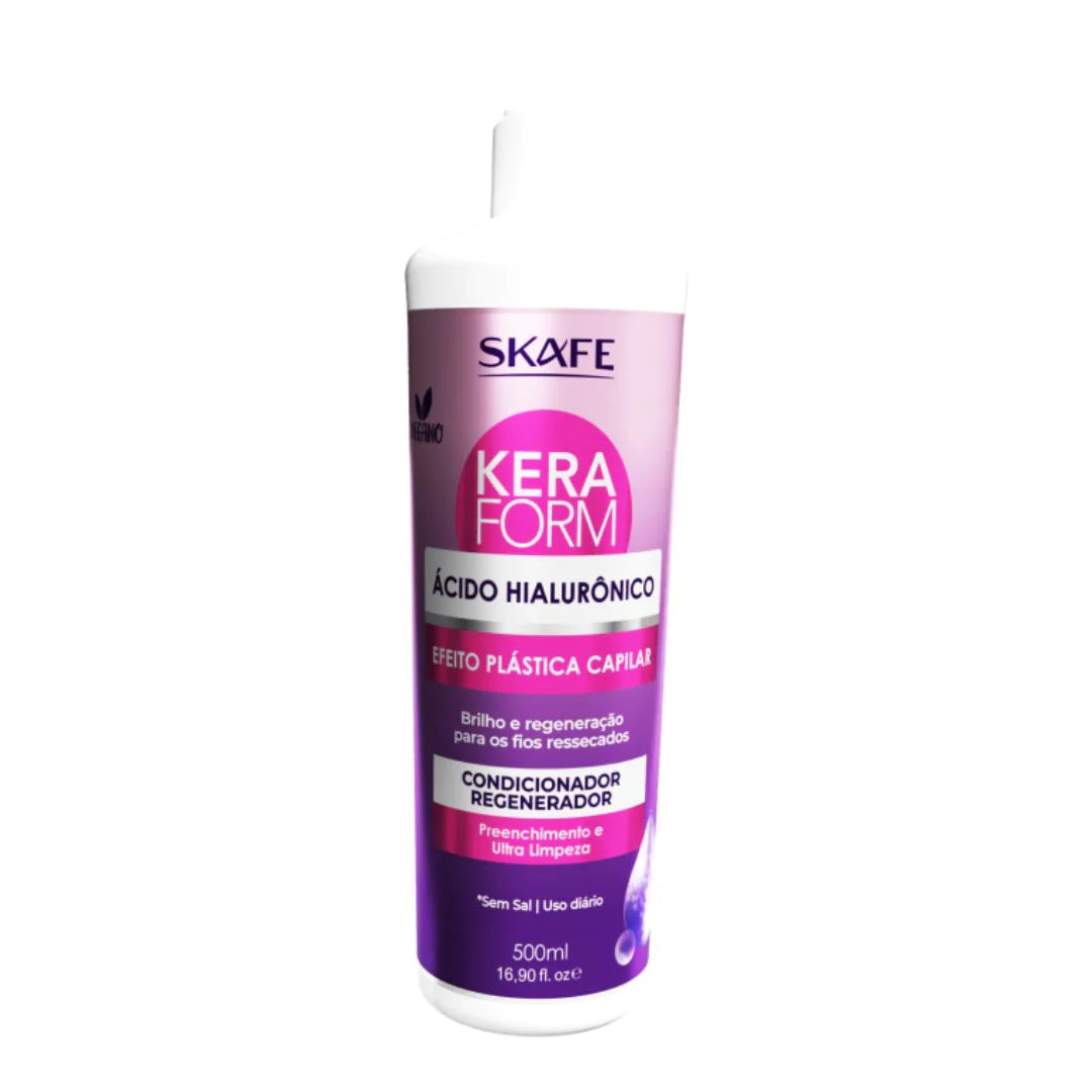 effective ways to reduce hair breakage daily -Skafe Keraform Hyaluronic Acid Conditioner 500ml / 16.9 fl oz