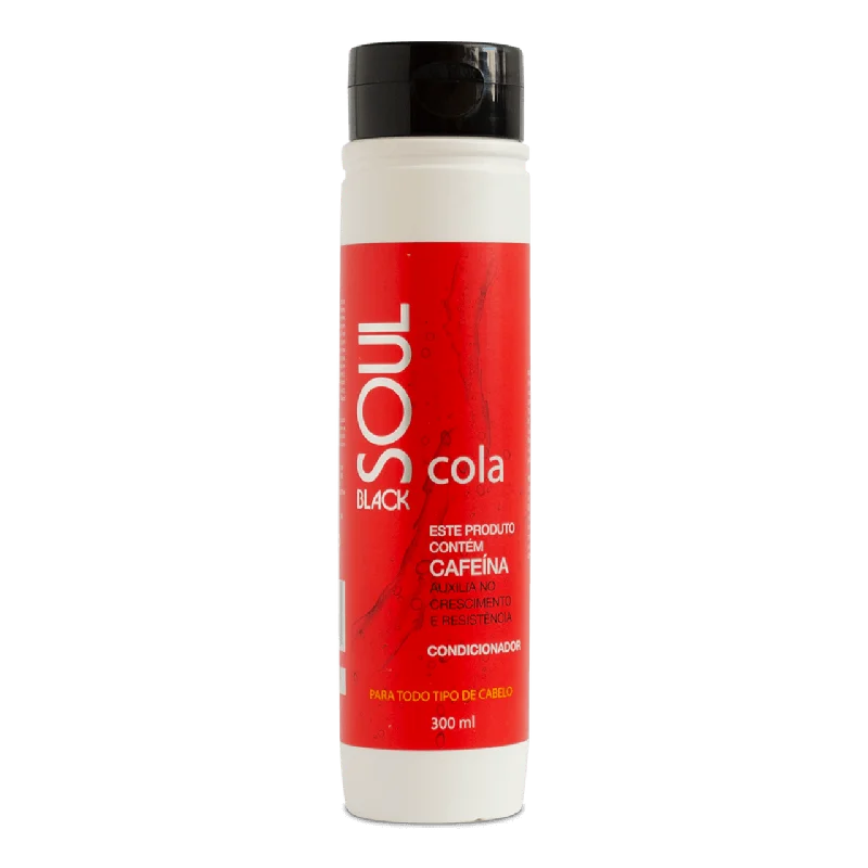 best oils for improving hair elasticity and strength -Soul Black Cola Conditioner 300ML - ASP