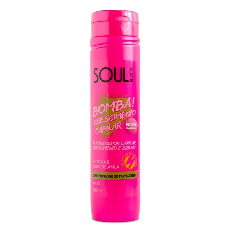 hair care tips for managing frizzy hair in humidity -Soul Black Pump Conditioner 300ML - ASP