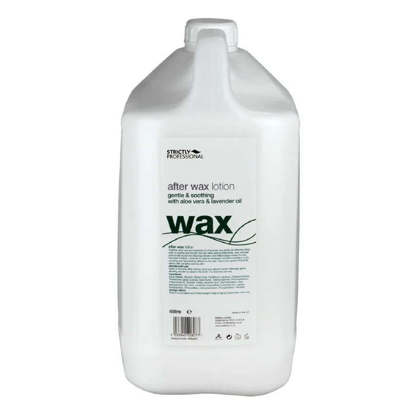 Strictly Professional After Wax Lotion With A Vera & Lavender 4L