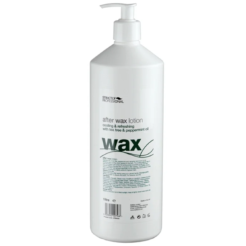 Strictly Professional After Wax Lotion With Tea Tree & Peppermint 1L