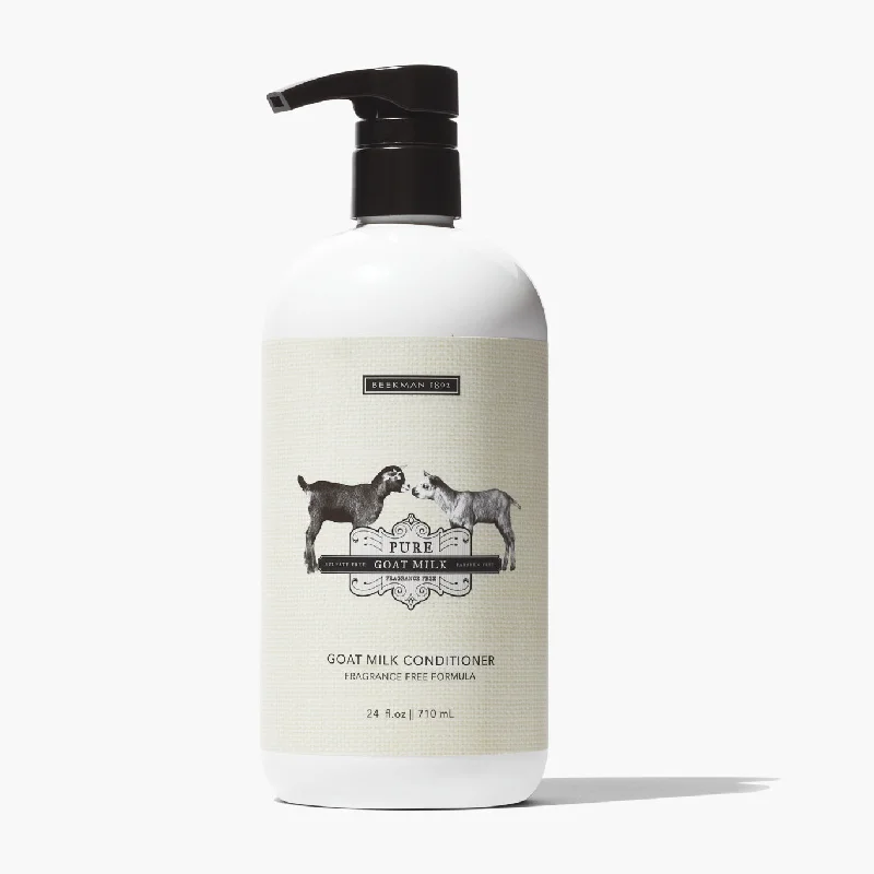 tips for reducing hair fall naturally after pregnancy -Supersized Pure Goat Milk Conditioner