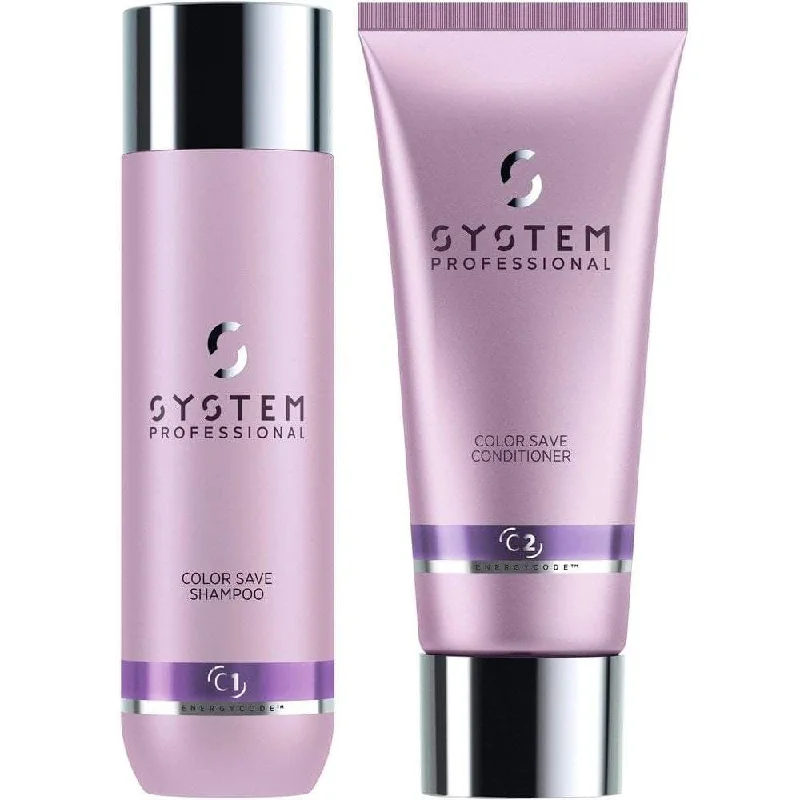 System Professional Color Save Shampoo and Conditioner Bundle