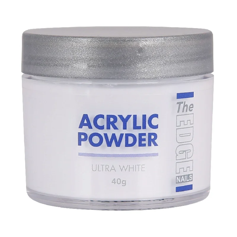 The Edge Acrylic Powder Ultra White 40g